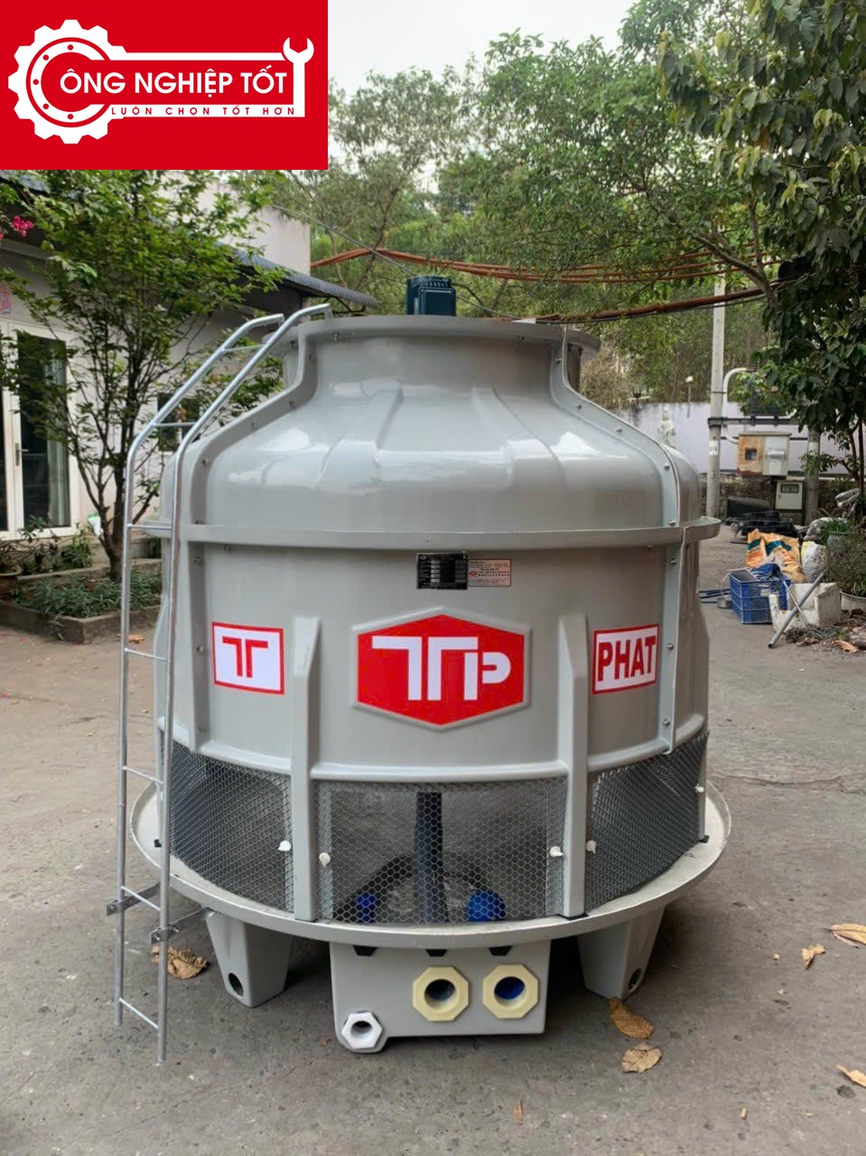 Hình ảnh thực tế tháp giải nhiệt Thuận Tiến Phát 60RT